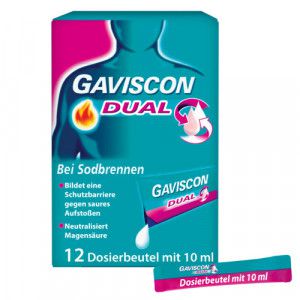 GAVISCON Dual 500mg/213mg/325mg Suspens.im Beutel